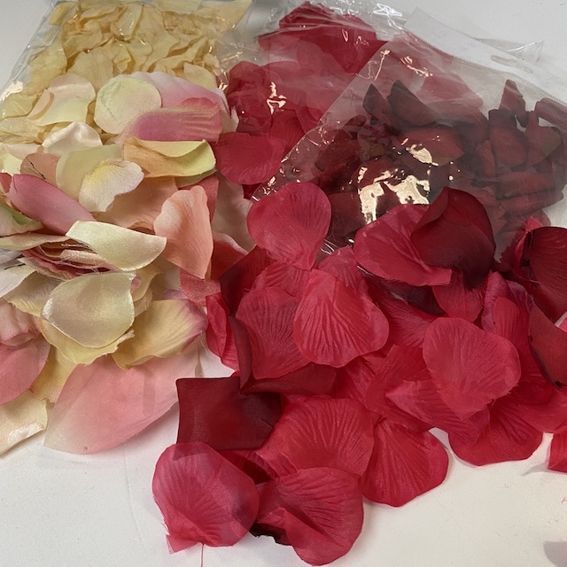 PETALS, Assorted Colours $5 Handful or $100 Small Box Lot